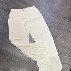 Alexis Ivory Elastic Waist Pants